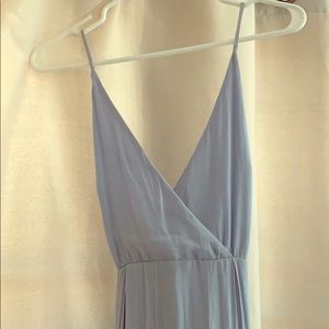 Light blue maxi